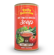 Daily Delicious Ripe Tomato & Broccoli Soup Coral Club
